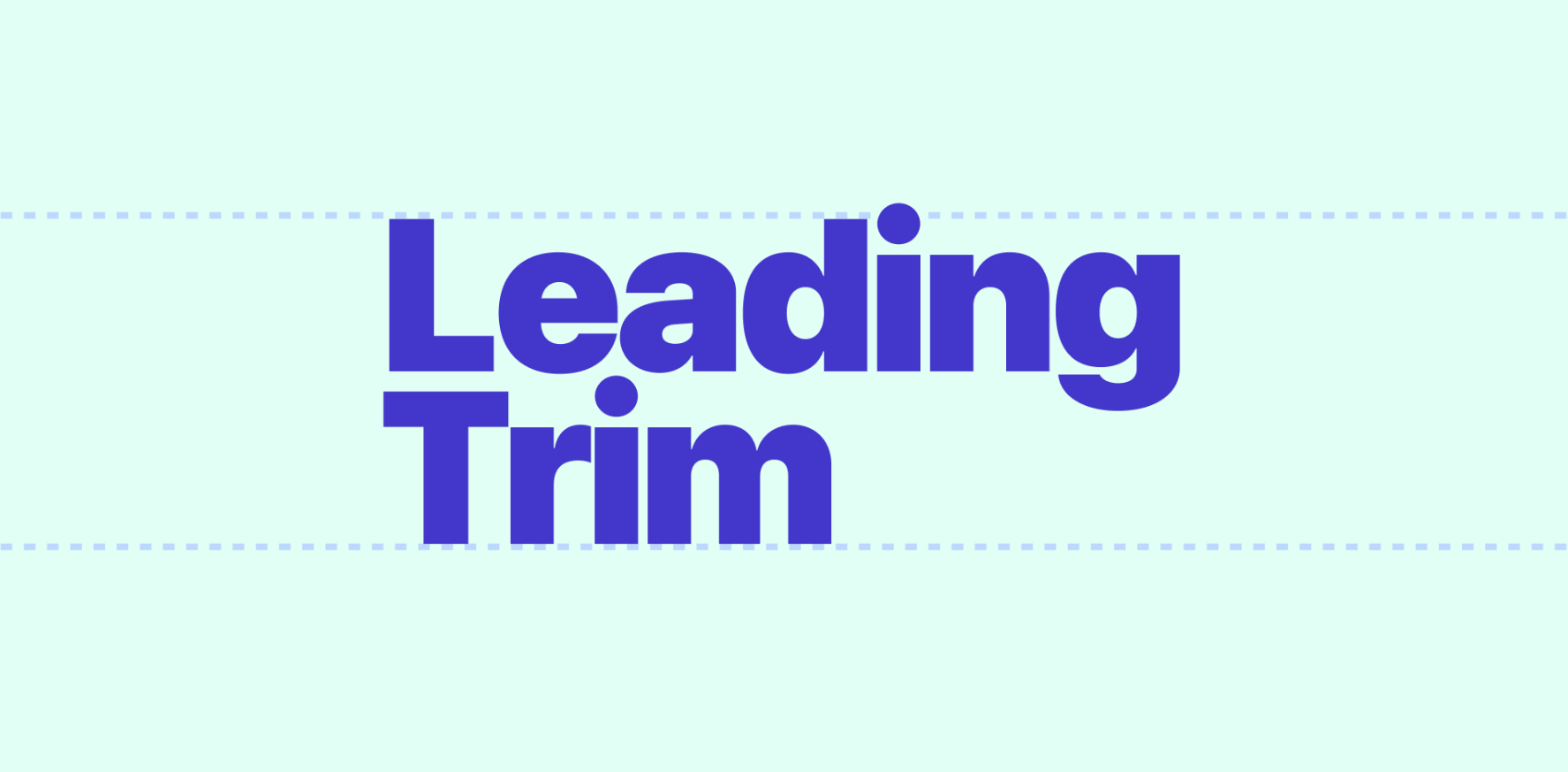 Leading Trim插件