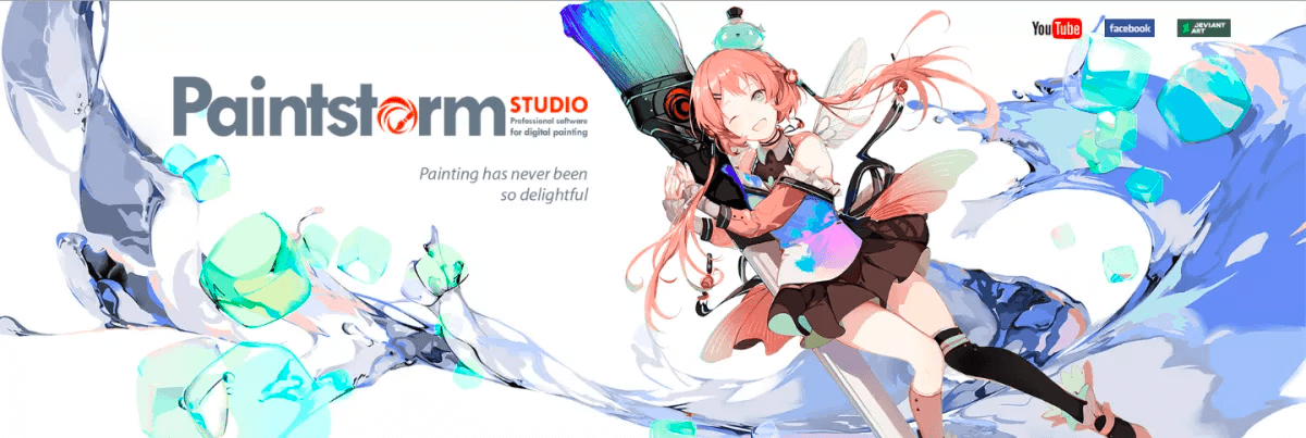 数字设计软件Paintstorm Studio