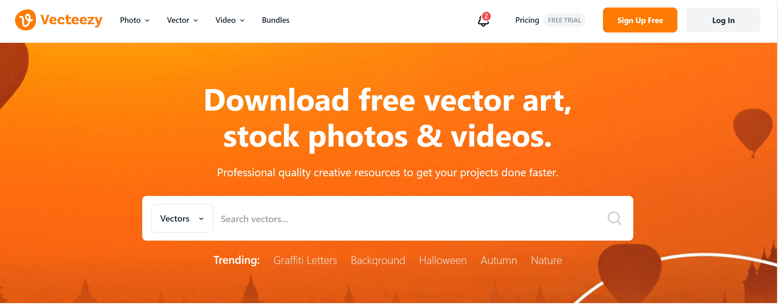 图片素材网站Vecteezy