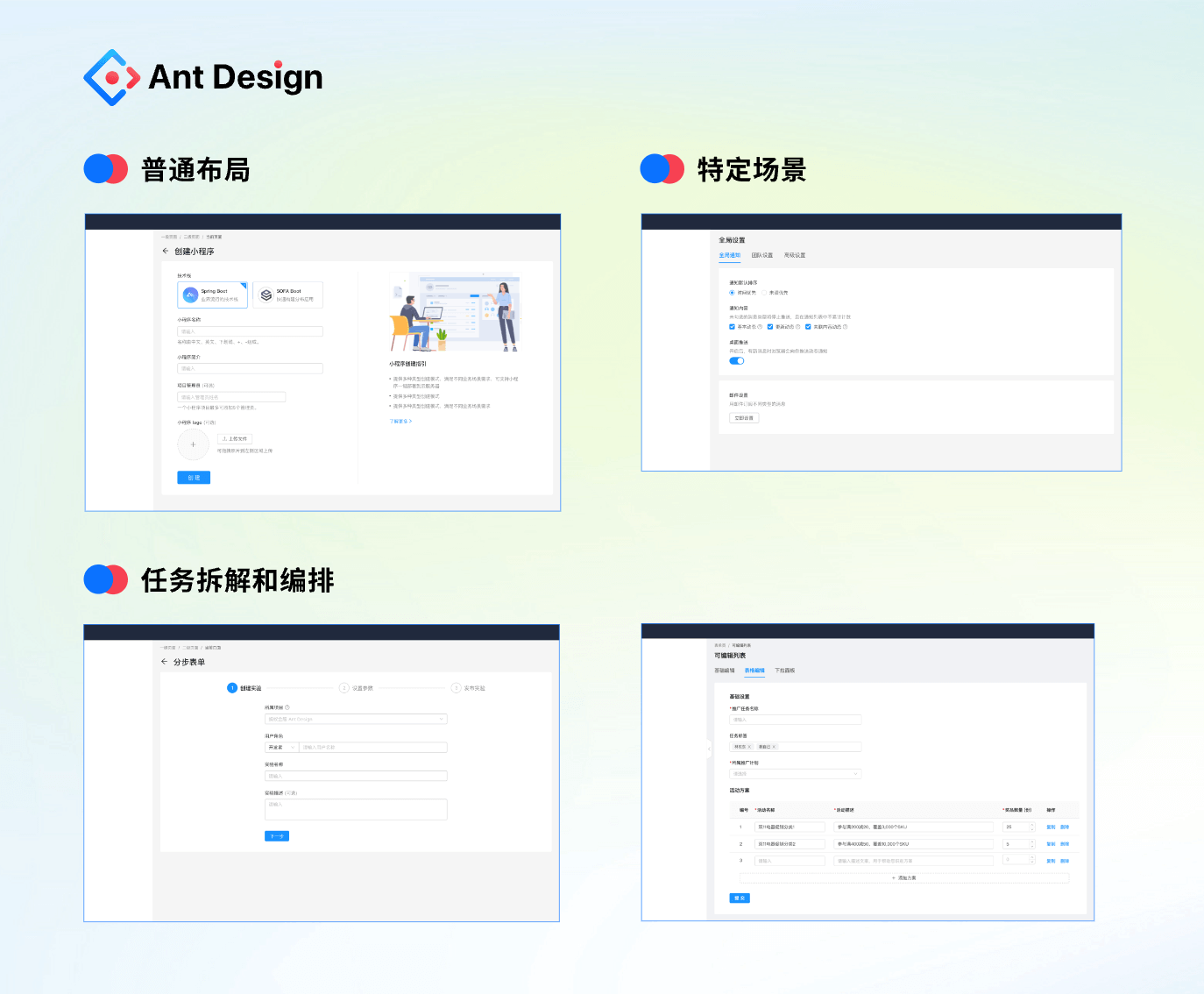 Ant Design表单