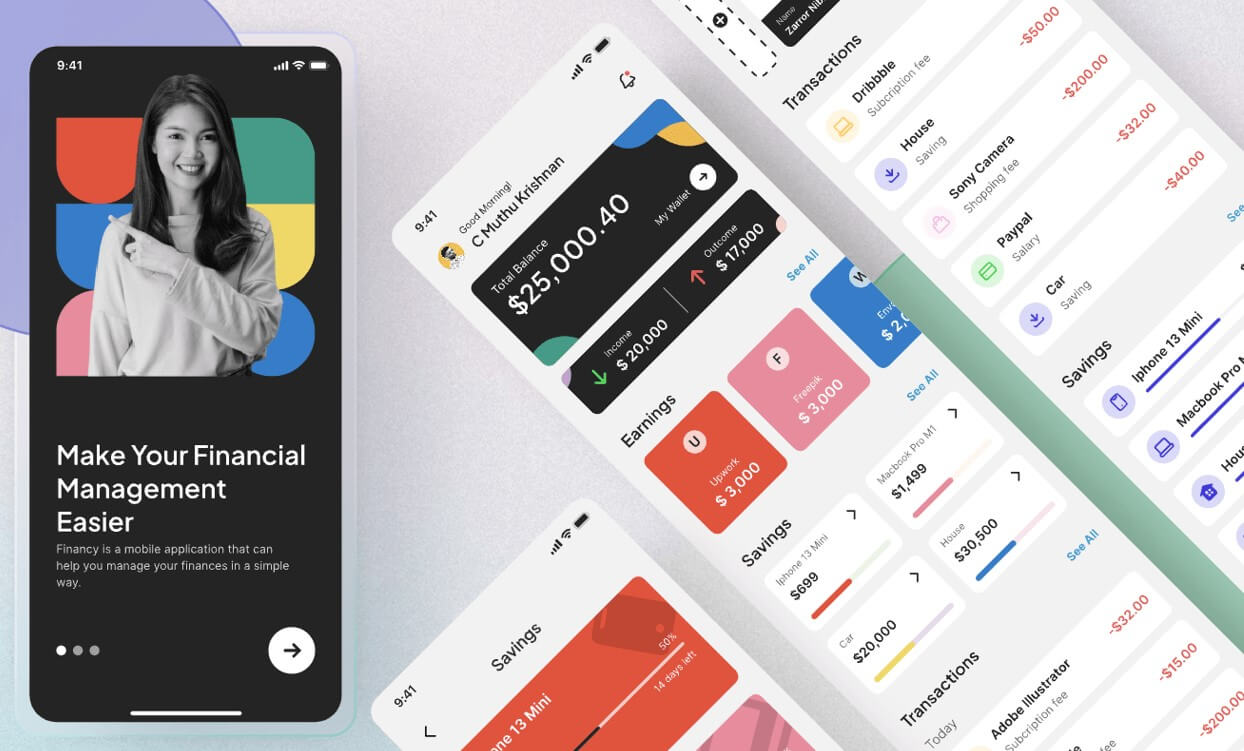  金融app界面设计