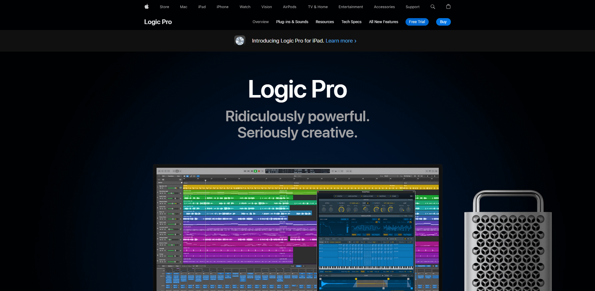 mac设计软件Logic Pro X 