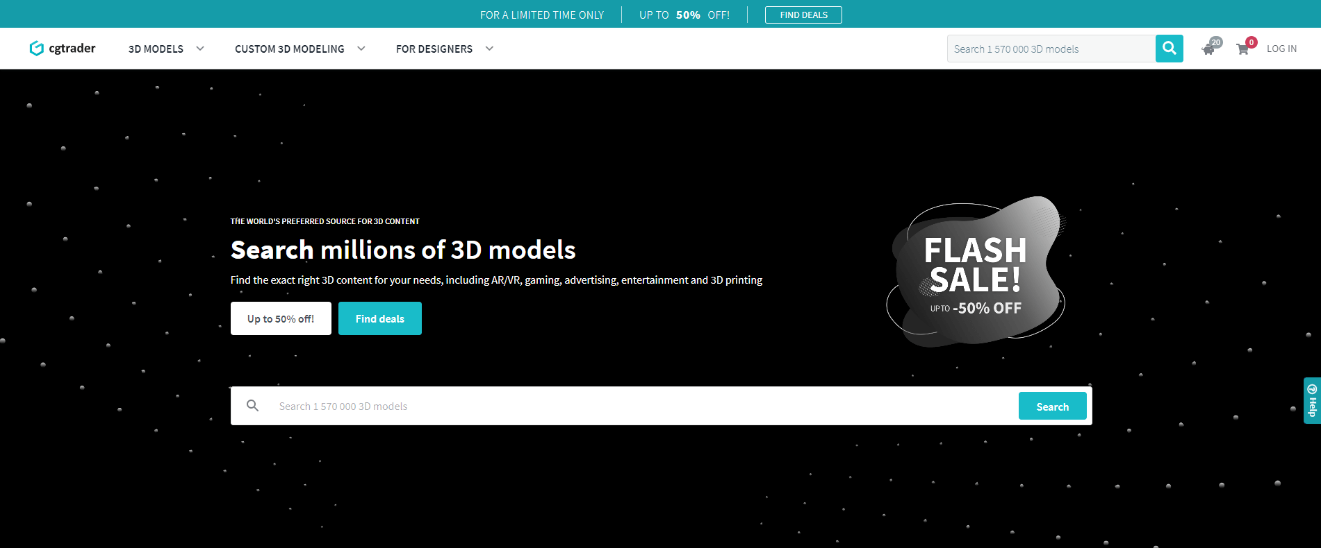 3D模型素材网站CGTrader