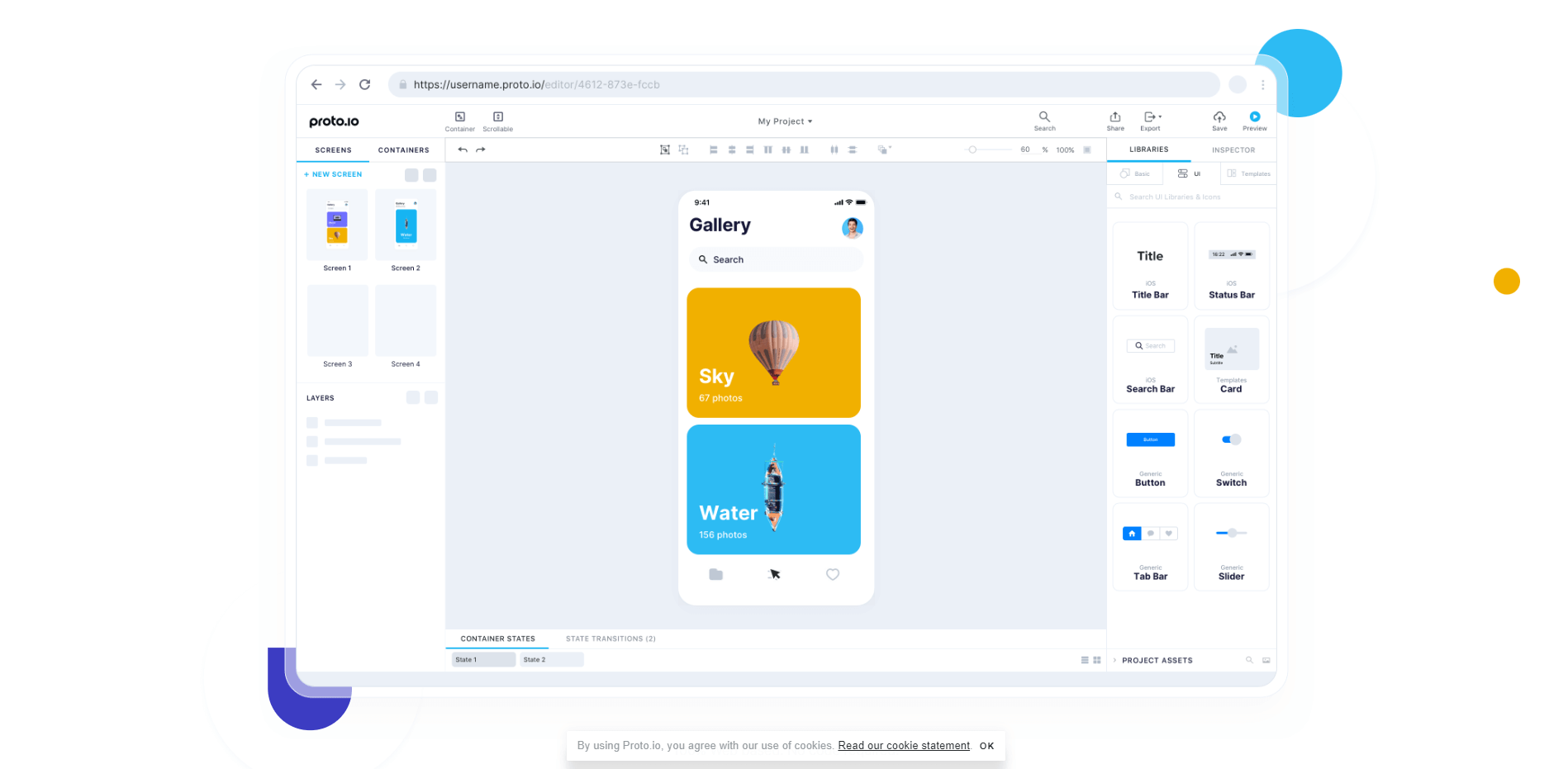 app页面设计工具Proto.io