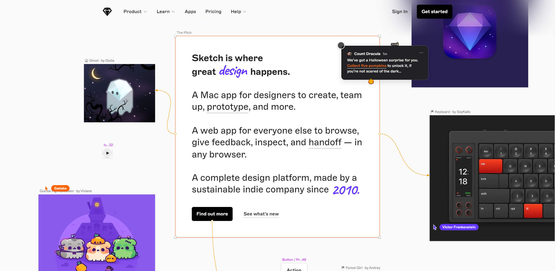产品设计网站-Sketch