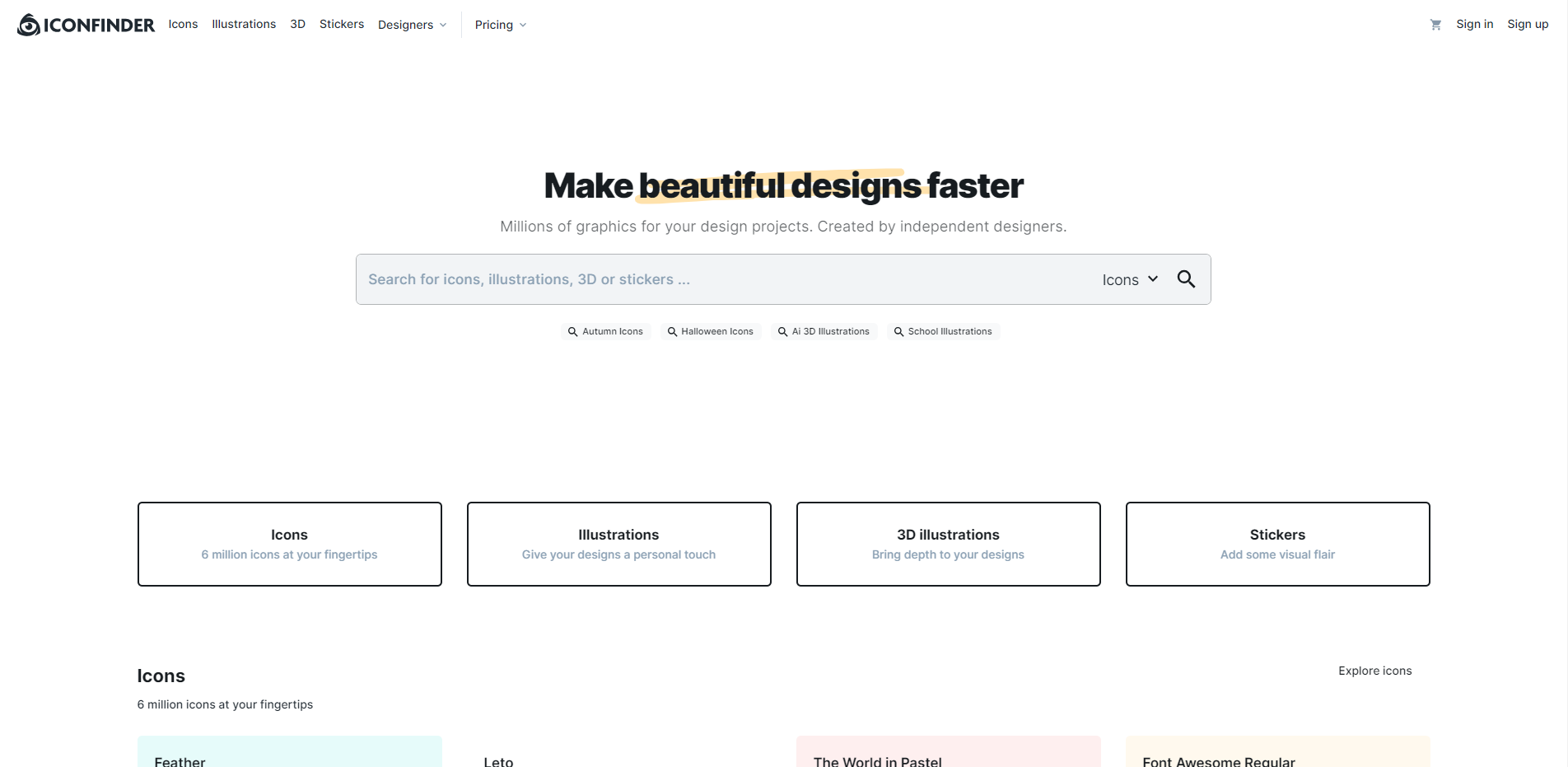 产品设计网站-Iconfinder