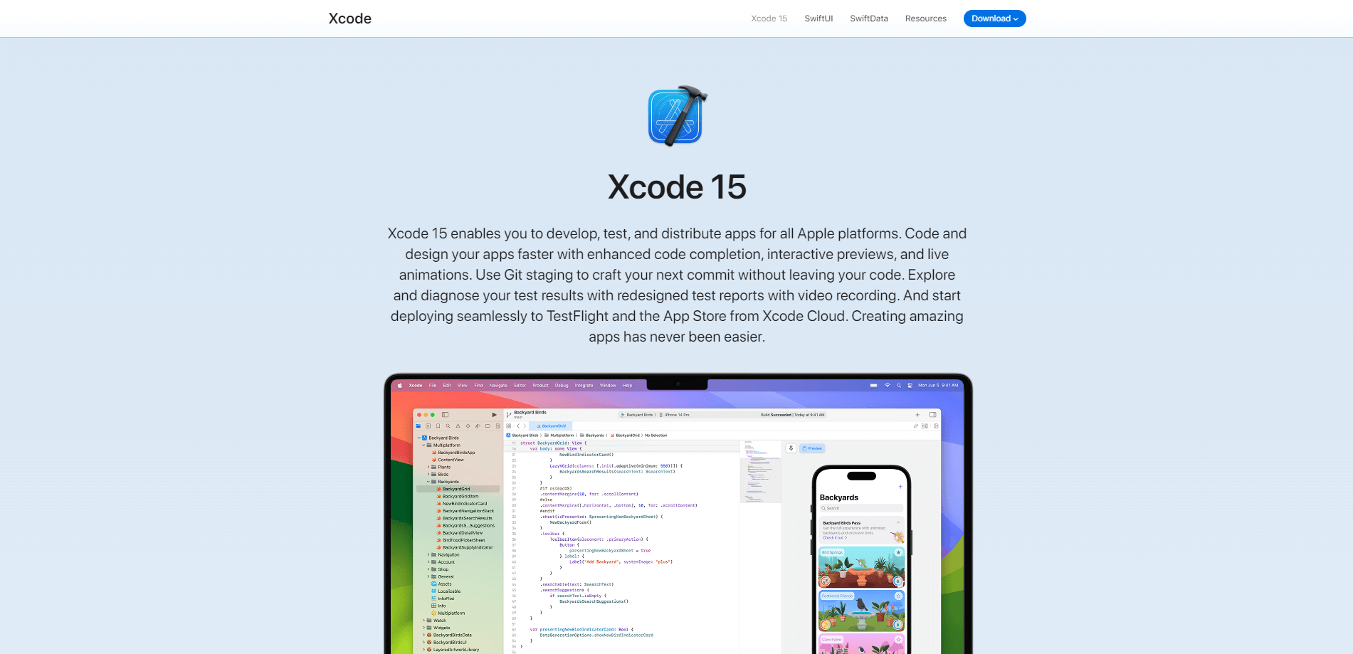 网页编辑工具Xcode 