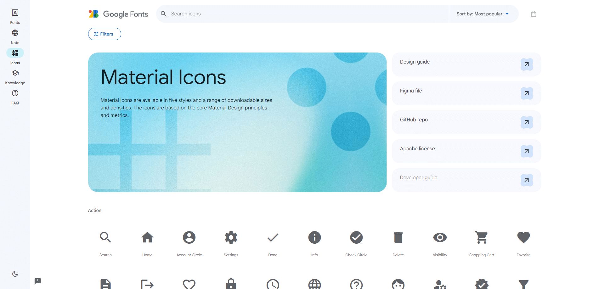 icon素材网Material Icons