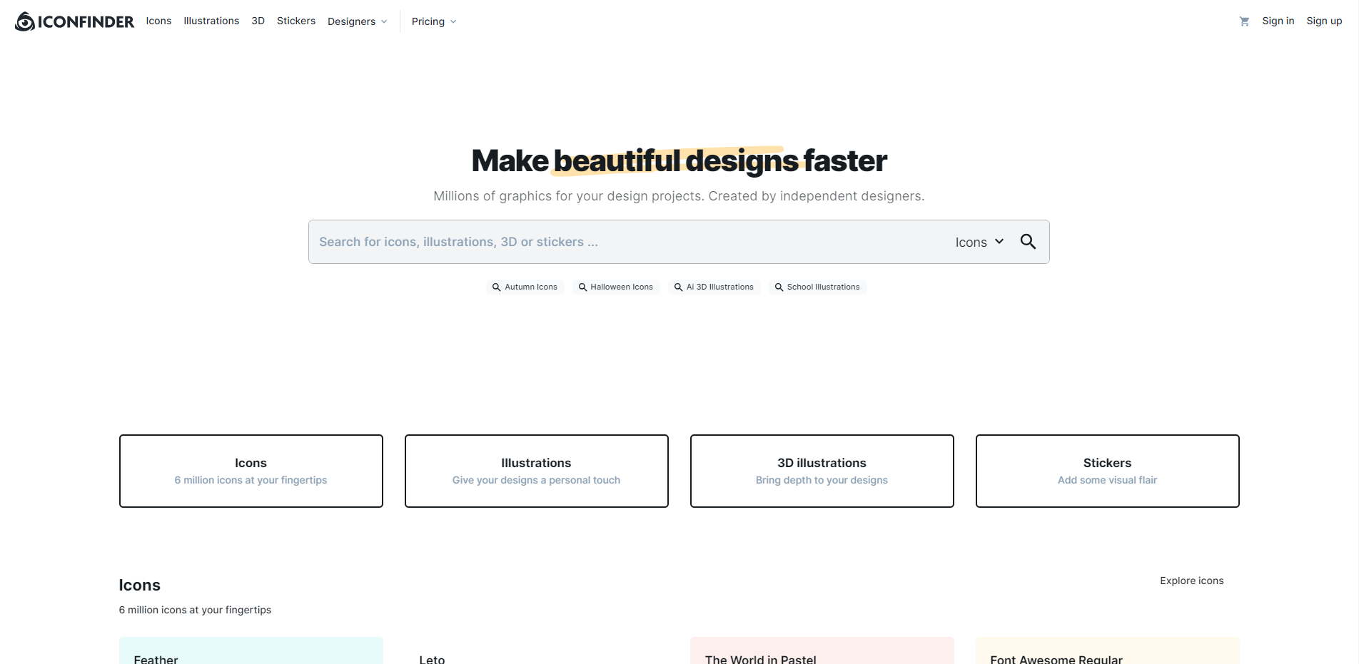 产品设计网站Iconfinder