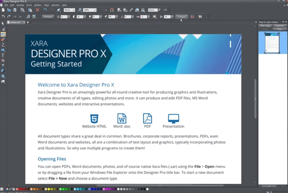 svg编辑工具Xara Designer Pro