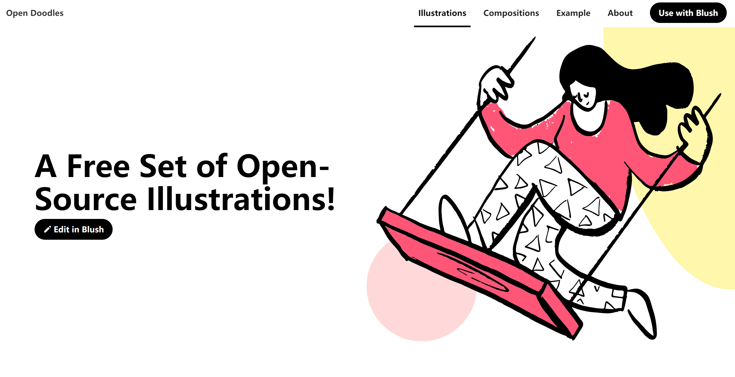 人物素材网站Open Doodles