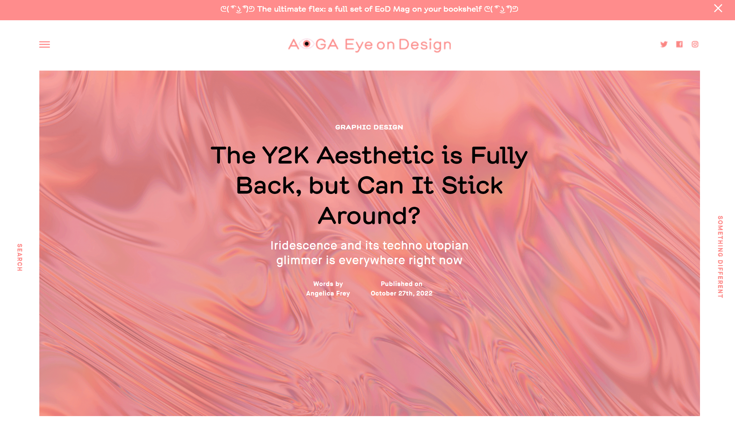 设计网站Eye on Design