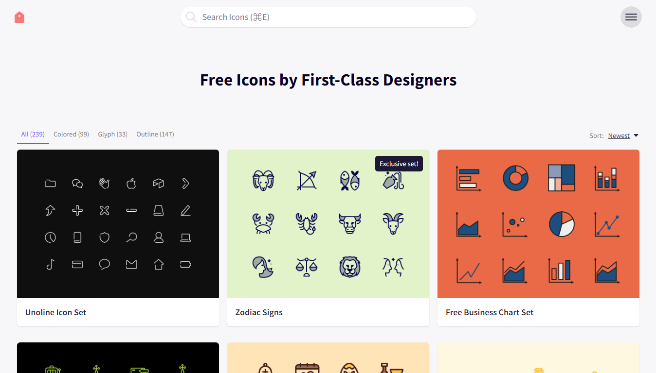 UI图标大全资源网站Iconstore