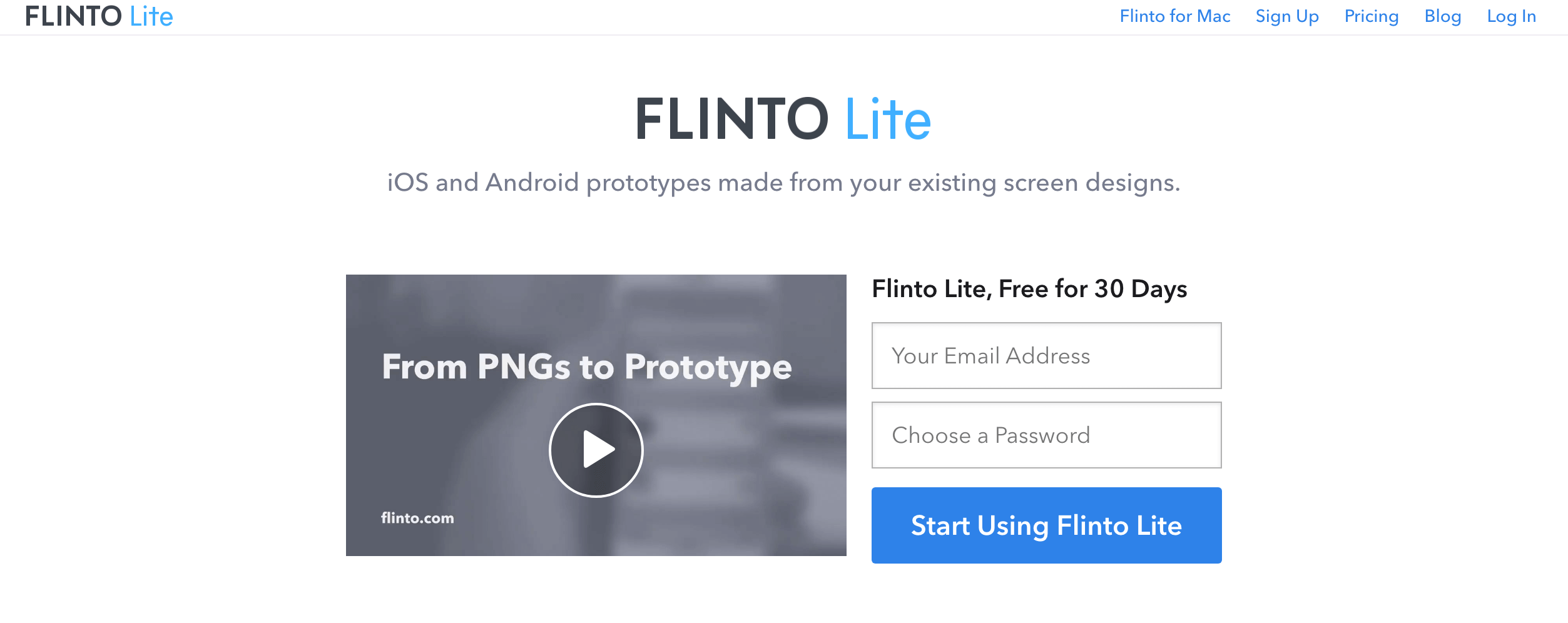 UI设计工具Flinto